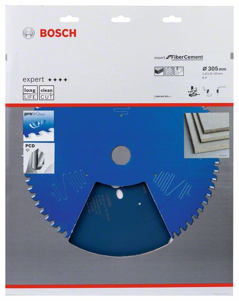 BOSCH Kreissägeblatt Expert for Fibre Cement, 305 x 30 x 2,4 mm, 8
