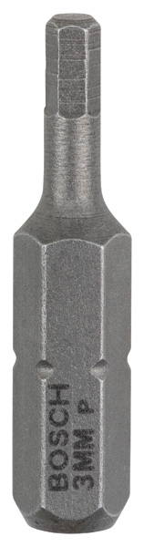 BOSCH Schrauberbit Extra-Hart HEX 3, 25 mm, 3er-Pack