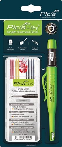 PICA Bau-/Tieflochmarker Pica-Dry Farbe sortiert +Minenset 4000 871 844 PICA