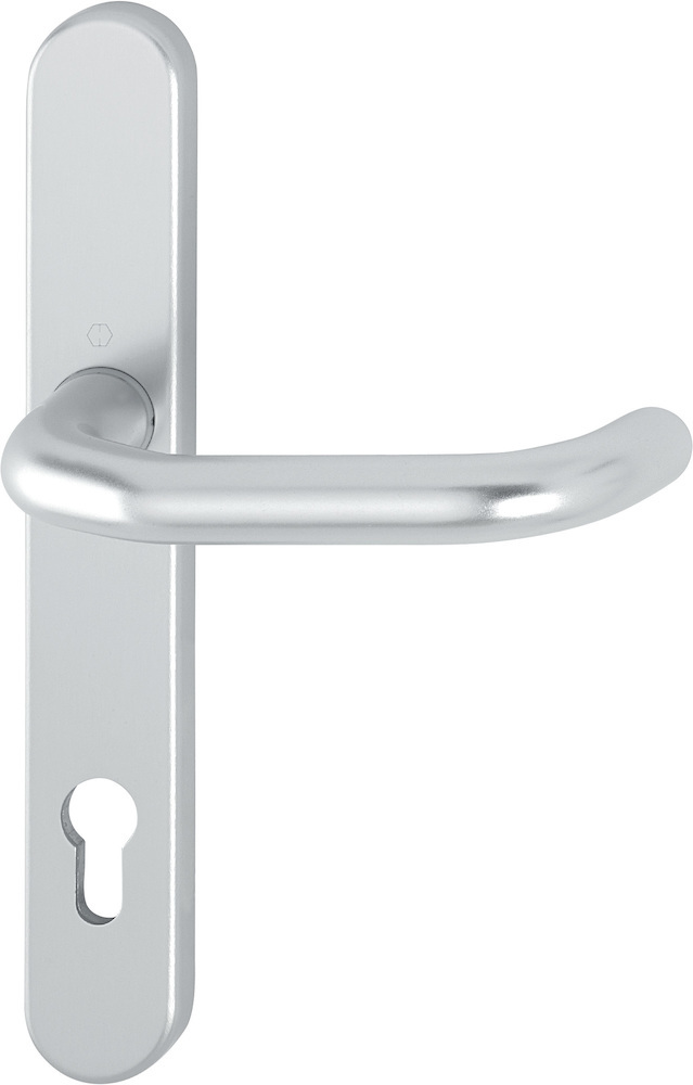 HOPPE® Drückergarnitur mit Schmalschild Paris RD-138GF/3357N, Aluminium, 3330275