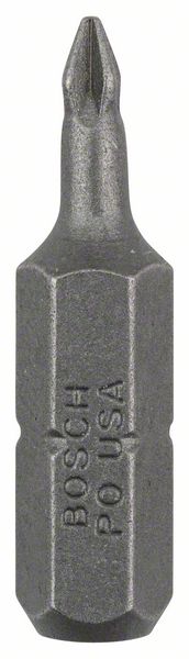 BOSCH Schrauberbit Extra-Hart PH 0, 25 mm, 25er-Pack