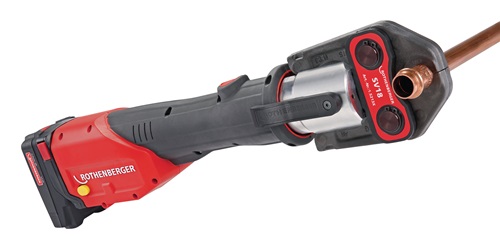 ROTHENBERGER Akkupressmaschine ROMAX 4000 Basic Set CAS Akku u.Ladegerät 4+2Ah