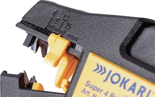 JOKARI Automatikabisolierzange Super 4 Pro L.163mm 0,2-6mm² JOKARI