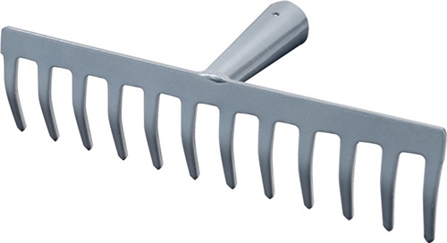 Nordwest Straßenrechen Arbeits-B.395mm Zinken-L.55 mm,16 Zinken