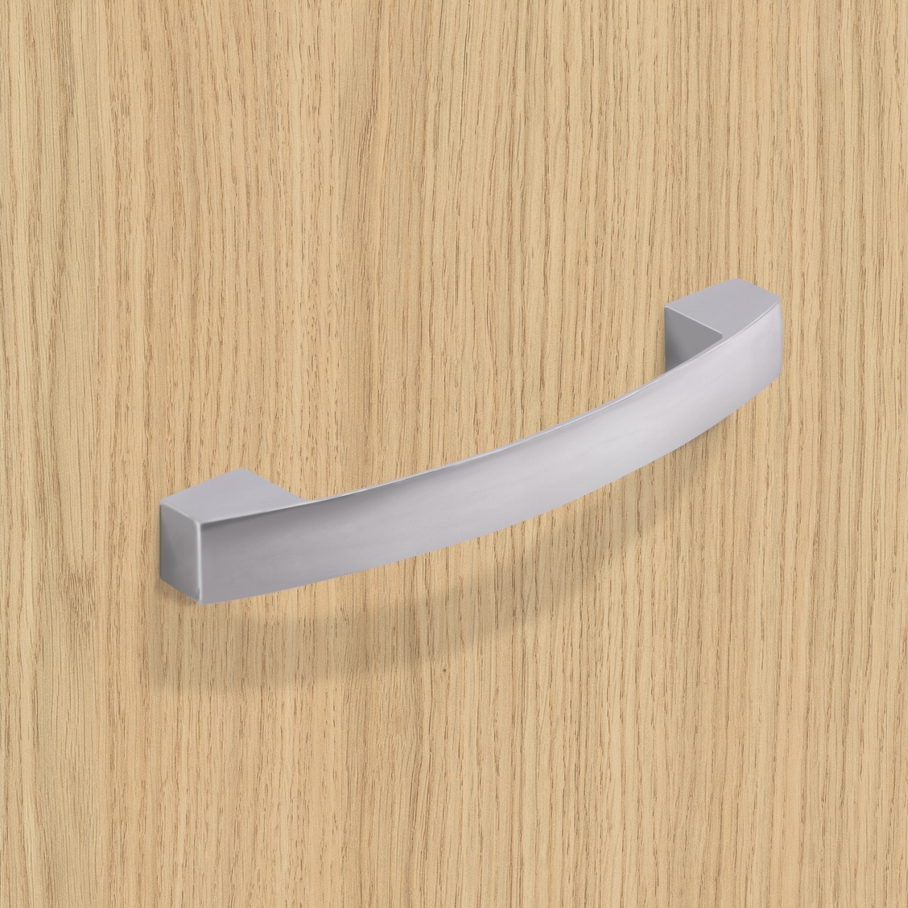 HETTICH Griff Vantania, •–• 128, L 144 mm, B 14 mm, H 27 mm, Verchromt matt, 9113210 HETTICH Griff Vantania, •–• 128, L 144 mm, B 14 mm, H 27 mm, Verchromt matt, 9113210