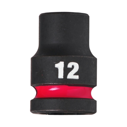 MILWAUKEE 12 x 38 mm SHOCKWAVE Schlagnuss 1/2" kurz