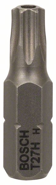 BOSCH Security-Torx-Schrauberbit Extra-Hart T27H, 25 mm, 2er-Pack