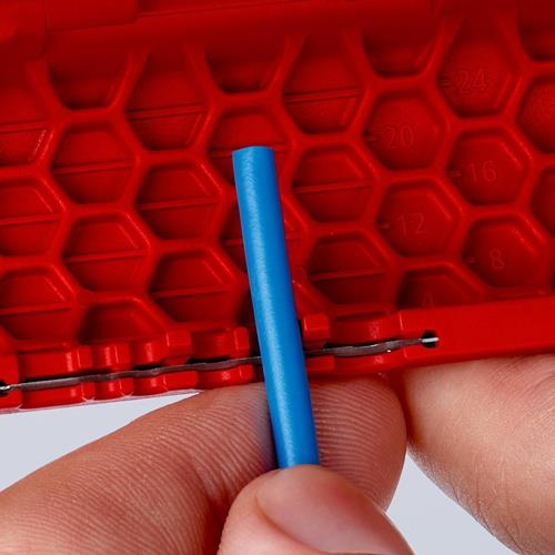 KNIPEX Abmantelungswerkzeug TwistCut Gesamt-L.100mm 0,2-4,0 (Litze) mm² KNIPEX