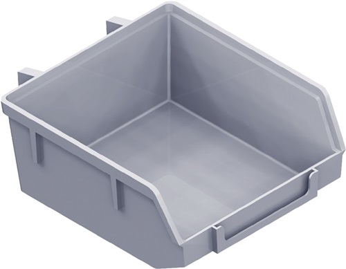 ELEMENT-SYSTEM Kunststoff-Minibox Ku.weiß B.90mm T.90mm H.40mm ELEMENT SYSTEM