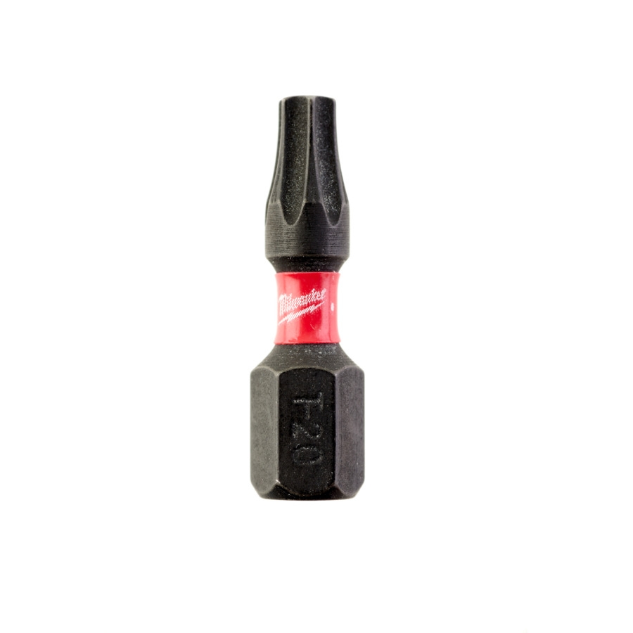 MILWAUKEE TX20 / 25 mm Schrauberbit SHOCKWAVE