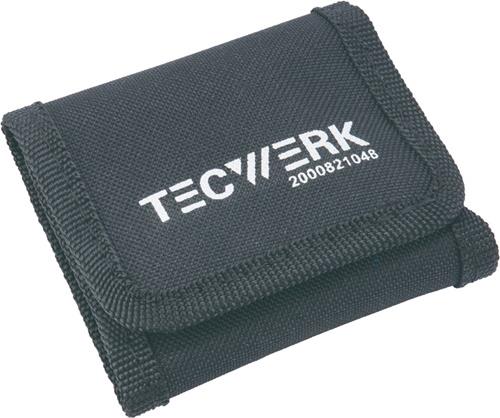 TECWERK Steckschlüsselsortiment 5-tlg.SW 6/7/8/10/13mm Antr.1/4 Zoll 6KT E6,3 TECWERK