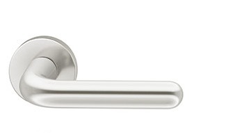 FSB Drücker-Halbgarnitur ohne Schlüsselrosette 09 1147, oval, VK 8 mm, Aluminium