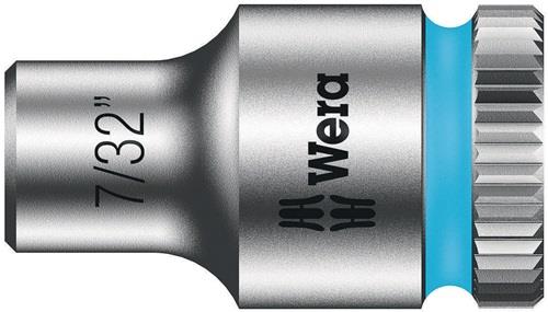 WERA Steckschlüsseleinsatz 8790 HMA Außen-6-kant SW7/32Zoll L.23mm Vierkant1/4Zoll CV