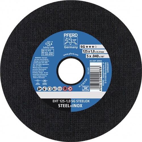PFERD Trennscheibe SG STEELOX D230x1,9mm ger.INOX Bohr.22,23mm PFERD