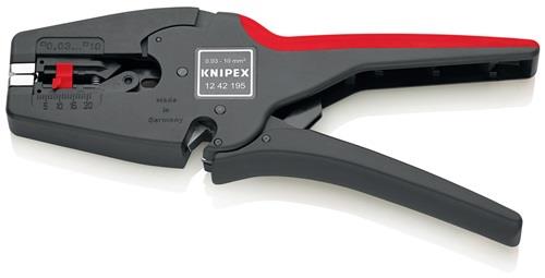 KNIPEX Automatikabisolierzange MultiStrip® 10 L.195mm 0,03-10 (AWG 32-7) mm² KNIPEX