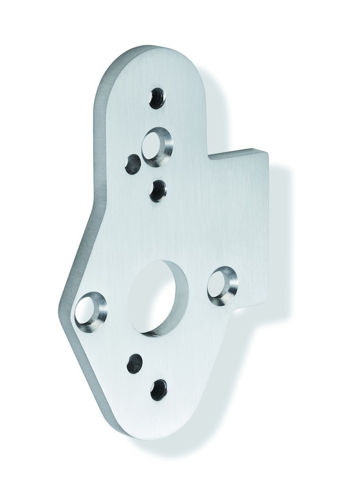 HEWI Adapterplatte 509520, Edelstahl