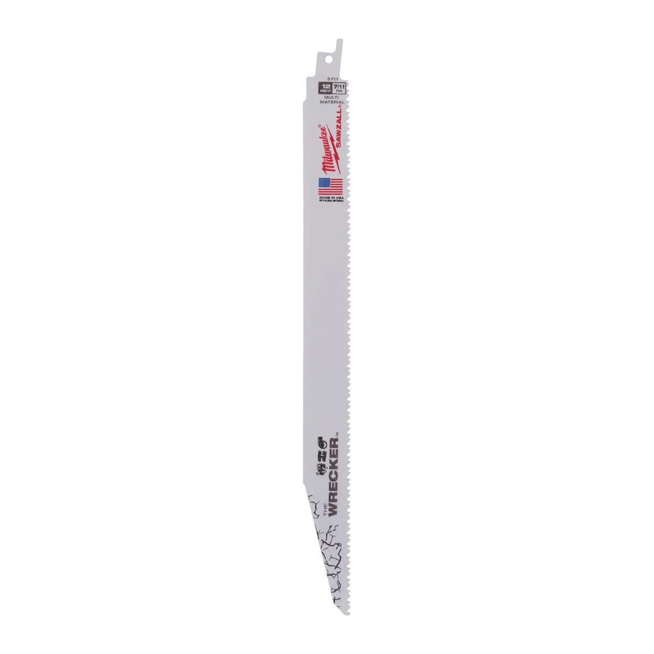 MILWAUKEE 300 x 3,6/2,3 mm (7/11 TPI) Säbelsägeblatt THE WRECKER