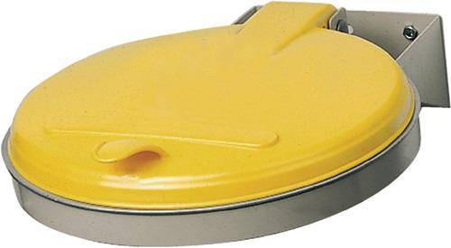 VAR Abfallsammler B400xT510mm 120l Deckel gelb (KS) VAR