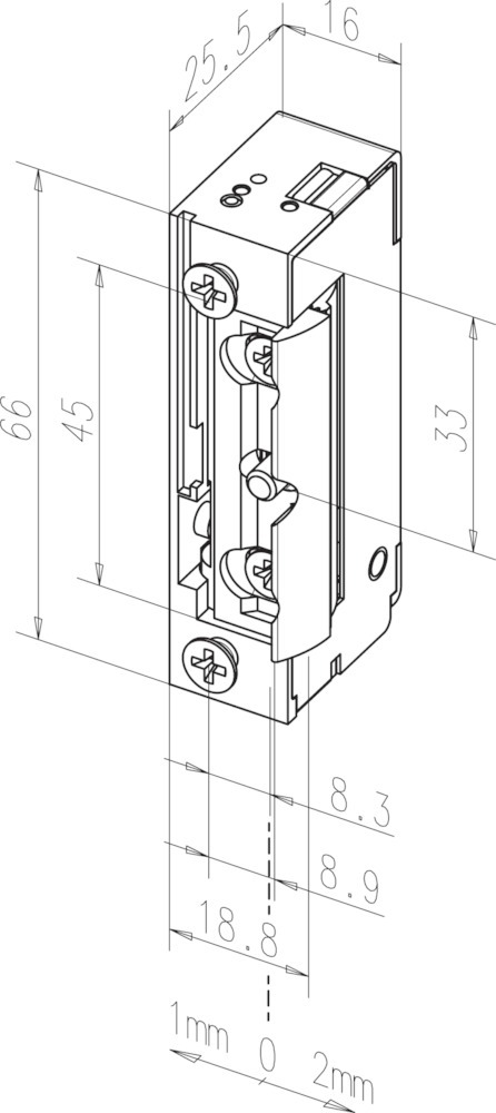 effeff Elektro-Türöffner 128E effeff Elektro-Türöffner 128E