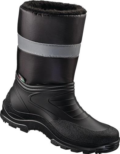 EUROMAX Winterschlupfstiefel Skagen Gr.42 schwarz PVC/PA m.Reflexstreifen EUROMAX