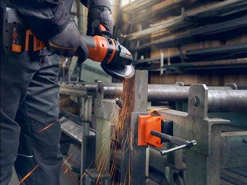 FEIN Schraubstock-Set VersaMAG Spann-W.108mm Backen-B.100mm FEIN