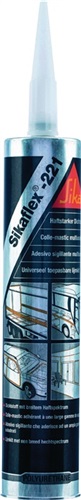 SIKA Polyurethandichtstoff Sikaflex®-221 300 ml schwarz Kartusche SIKA
