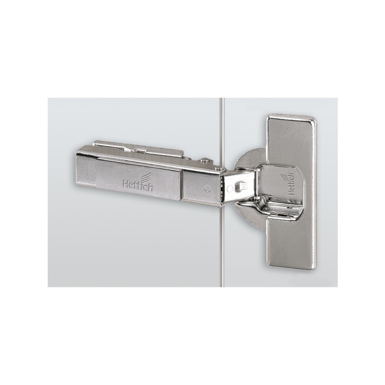 HETTICH Intermat Dicktürscharnier, Türdicke bis 32 mm, ohne Schließautomatik (Intermat 9966), halb vorliegend, 9044868 HETTICH Intermat Dicktürscharnier, Türdicke bis 32 mm, ohne Schließautomatik (Intermat 9966), halb vorliegend, 9044868
