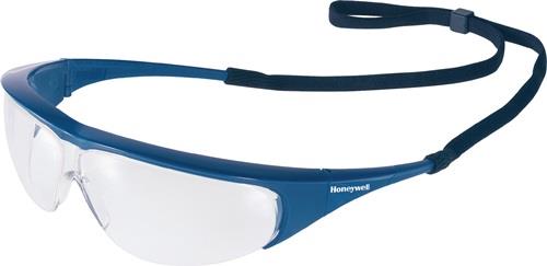 HONEYWELL Schutzbrille Millennia EN 166-1FT Bügel blau,Scheibe klar PC HONEYWELL