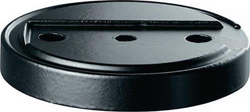 HERMAT Türstopperunterlage 3699 GP D.70mm H.10mm VA ma Dübelmontage HERMAT