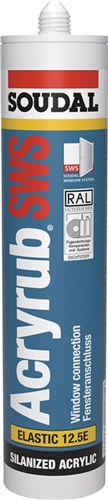 SOUDAL Acryl Acryrub SWS 310 ml weiß Kartusche SOUDAL