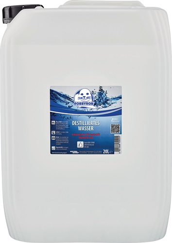 ROBBYROB Destilliertes Wasser 20l Kanister ROBBYROB
