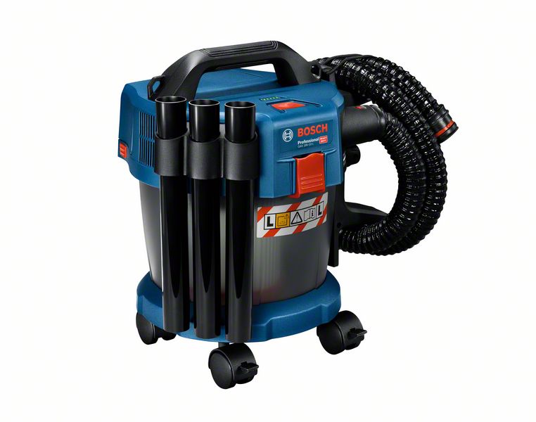 BOSCH Akku-Staubsauger GAS 18V-10 L, Solo Version, mit Elektrowerkzeugadapter