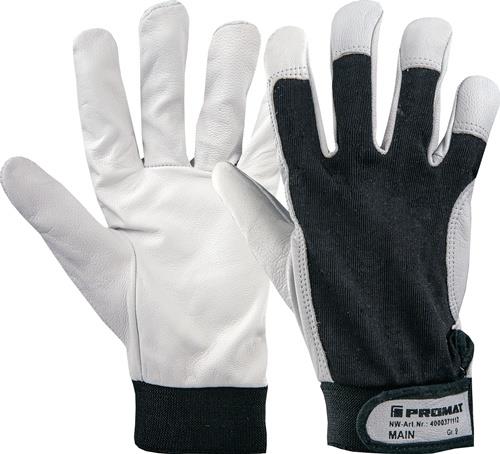 PROMAT Handschuhe Main Gr.9 schwarz/naturfarben EN 388 PSA II PROMAT PROMAT Handschuhe Main Gr.9 schwarz/naturfarben EN 388 PSA II PROMAT