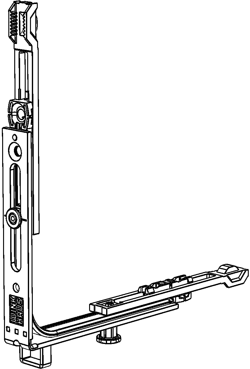 WINKHAUS Eckumlenkung E1.SP.N, Stahl, WINKHAUS Eckumlenkung E1.SP.N, Stahl,