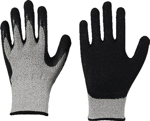 LEIPOLD Schnittschutzhandschuhe Solidstar 1443 Gr.9 grau/schwarz EN 388 PSA II 12 PA