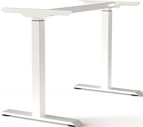 BMB Tischgestell reinweiß RAL 9010 H.900mm Schrauben BMB