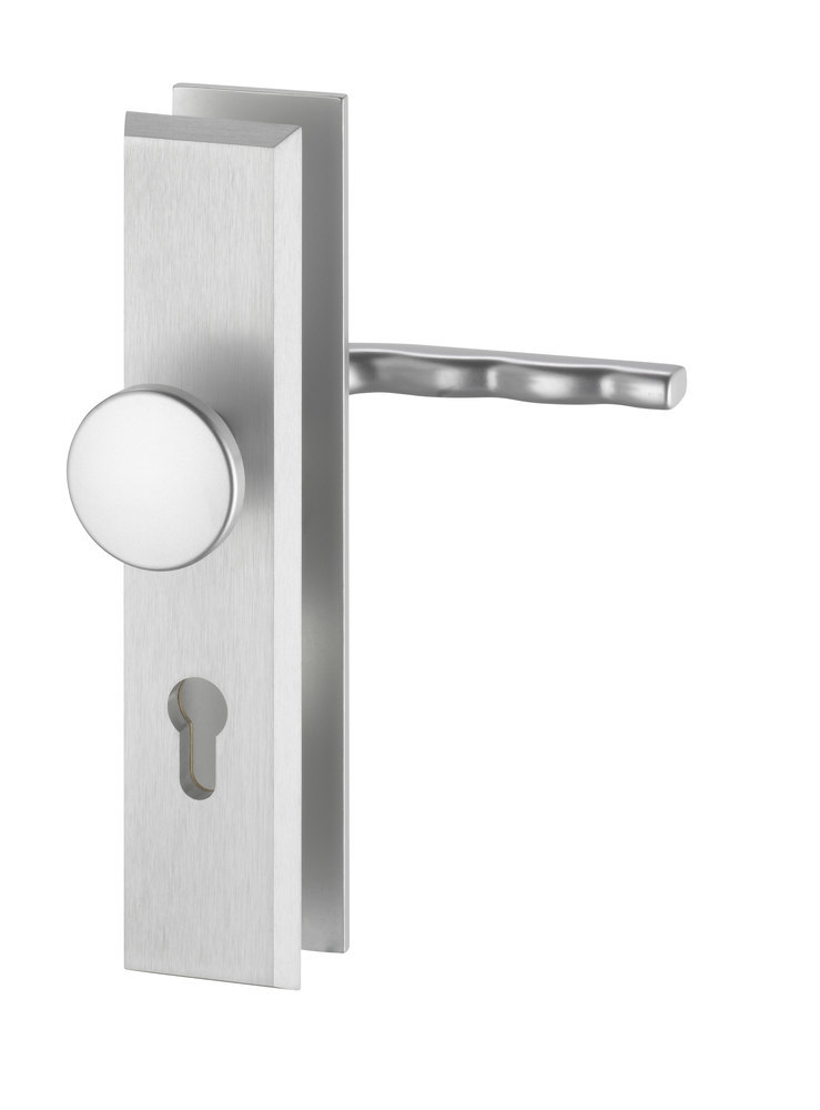 EDI Schutz-Wechselgarnitur mit Langschild Alpha 8670, Aluminium