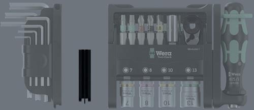 WERA Bitsortiment Tool-Check Modular Set Imperial 1 50-tlg.WERA