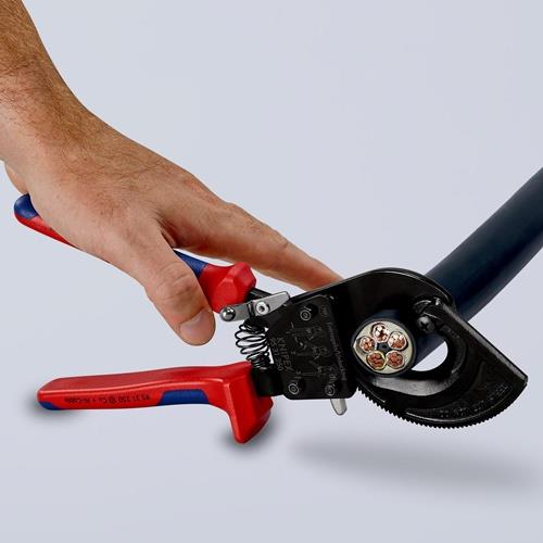 KNIPEX Kabelschneider Gesamt-L.250mm max.32 (240 mm²)mm Mehrkomp.-Hüllen KNIPEX KNIPEX Kabelschneider Gesamt-L.250mm max.32 (240 mm²)mm Mehrkomp.-Hüllen KNIPEX