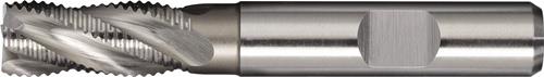 TECWERK Schaftfräser DIN 844 Typ HR D.8mm Einsatz-L.25mm HSS-Co5 Weldon TW