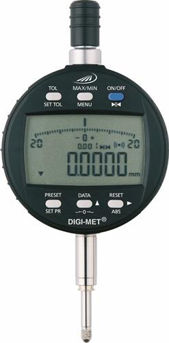 HELIOS PREISSER Messuhr DIGI-MET IP42 12,5mm Abl.mm 0,0005 dig.H.PREISSER