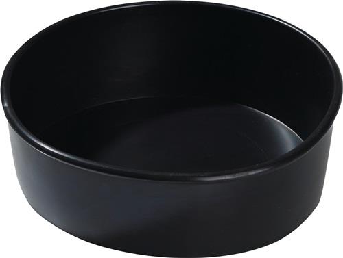 Nordwest Gipsbecher H.50mm D.135mm zyl.Gum.schwarz