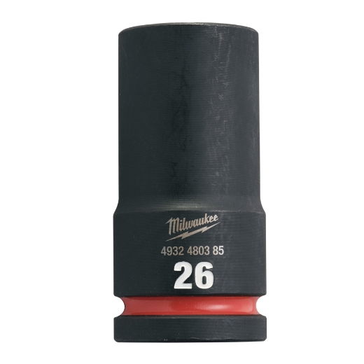 MILWAUKEE 26 x 90 mm SHOCKWAVE Schlagnuss 3/4" lang