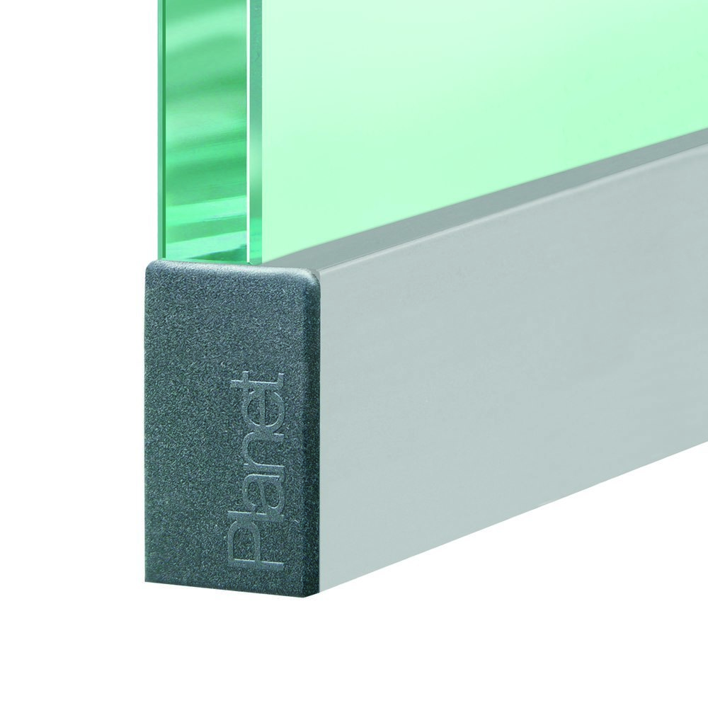 PLANET Glastürdichtung KG-UX, Silikon 459 mm grau