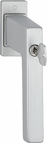 HOPPE® Fenstergriff absperrbar Austin 0769S/USV919 100NM, mit Schrauben, Aluminium, 11852963