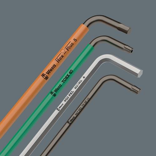 WERA Winkelschlüsselsatz 967/9 TX XL HF 1 9teilig m.Haltefunktion zinkphosphatiert