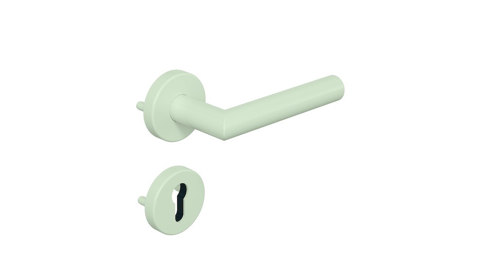 HEWI FH Drückergarnitur mit Rosetten 162PCR12.230, VK 9 mm, Polyamid, 162PCR12.230 99