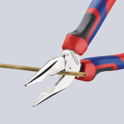 KNIPEX Spitzkombizange L.145mm Mehrkomp.-Hülle verchr.KNIPEX KNIPEX Spitzkombizange L.145mm Mehrkomp.-Hülle verchr.KNIPEX