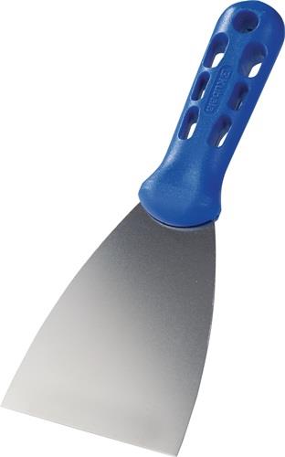 Nordwest Malerspachtel B.80mm hochglanz-poliert Ku.flachoval,blau