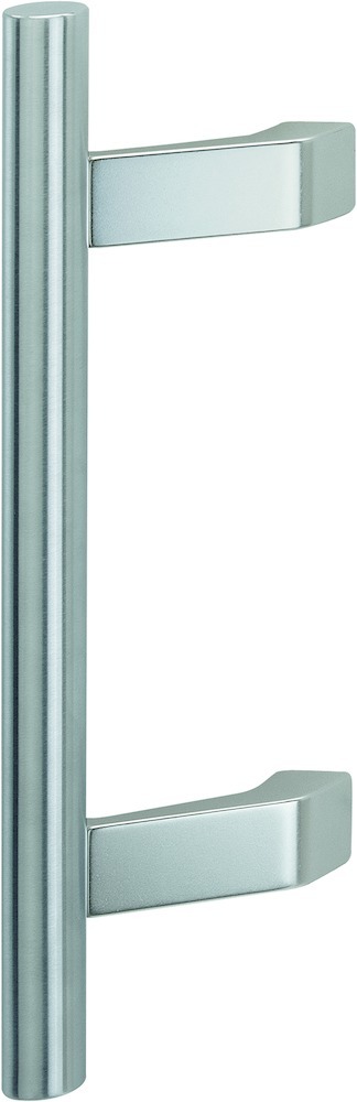 HOPPE    BA 250 mm L   Edelstahl Objekttür, Haustür matt/aluminium natur